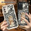 Phone Case: 2D Flat Samsung Galaxy A34 A35 M05 M06 S20 S22 S21 FE Plus 5G Protective Case, Stackable Cute Animals, Christmas and Halloween Gifts