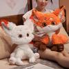 Winter Snow Fox Doll Plush Toy Little Fox Doll Cloth Doll Girl Sleeping Pillow Cloth Doll