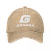GasGas Motorcycle Unisex Baseball Cap Racing Mountain Bike Distressed Cotton Hats Outdoor Summer Unstructured Soft Snapback Hat