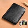 Luxury Designer Men's Wallet PU Leather Credit Card Holder Purse for Men Cardholder Wallets Male Handbag