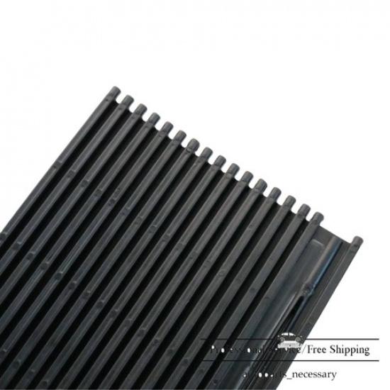 For Porsche Cayenne 2003-2010 Front Center Console Cup Holder Roller Blind Cover