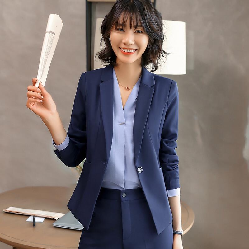 Trojman Women s Wrinkle-Free Professional Suit Set M