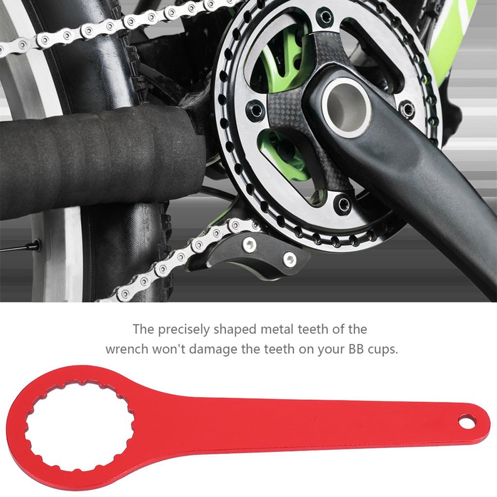 ZTTO Bicycle Bottom Bracket Wrench for BB91/BB109/BB30SH/PF30SH/BB86-30/BB30-30 BB Tool Red