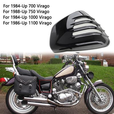 Rhyming Motorradteile passend für Yamaha XV 700 1000 ab 1984 und 750 1100 ab 1986 bis Virago Seitenverkleidung Batterieschutzabdeckung