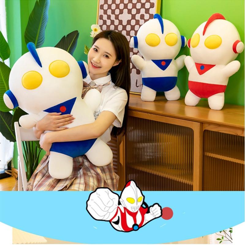 Collectible Q-version Ultraman Stuffed Plush Toy Pillow For Fans And Children
