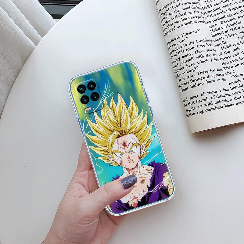 Dragon Ball Goku Transparent Phone Case for Motorola Moto G7 G8 G9 G84 G85 G73 G24 G15 Z2 Play Power Plus