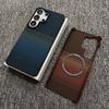 Frameless Carbon Fiber Kevlar PC For Magsafe Magnetic Phone Case For Samsung S26 S25 S24 Ultra Plus  Wireless Charge Cover