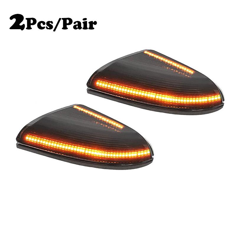 

Новый светодиодный указатель поворота на зеркало заднего вида, автомобильные аксессуары, янтарный и белый свет, подходит для Dodge RAM 1500 2500 3500 2009-2018, сигнальная лампа