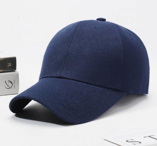 Adjustable Women Men Baseball Cap Soft Cotton Soild Color Snapback Hat Outdoor Casual Sports Hip Hop Bonnet Summer Sun Visors