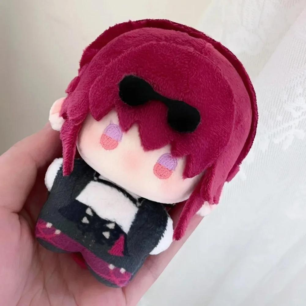 Hra Honkai: Star Rail 10cm plyšová panenka Sparkle Firefly Bailu Dan Heng Nunu s potištěným vzorem přívěsek na klíče dárek