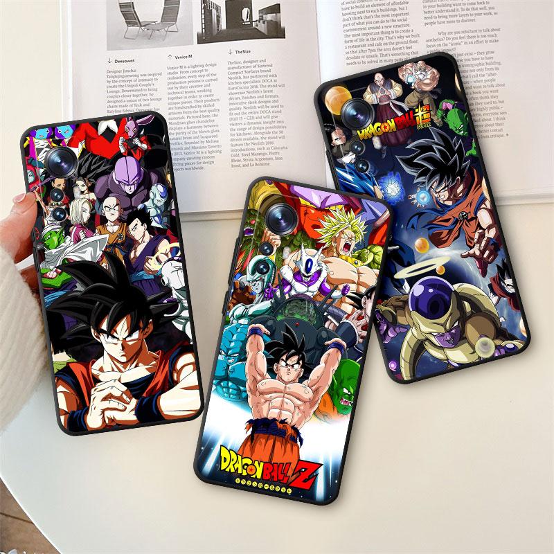 Anime Dragon Son Phone Case for Xiaomi Mi 10 10S 12S 11T 12 Pro 11 Lite 11X 10T 11i 12X G-Gokus Funda Capa TPU Soft Black Cover