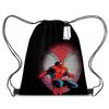 Bundle Pocket Casual Bag Spider-Man Shoulder Cartoon Student Print Drawstring Backpack Storage Bag