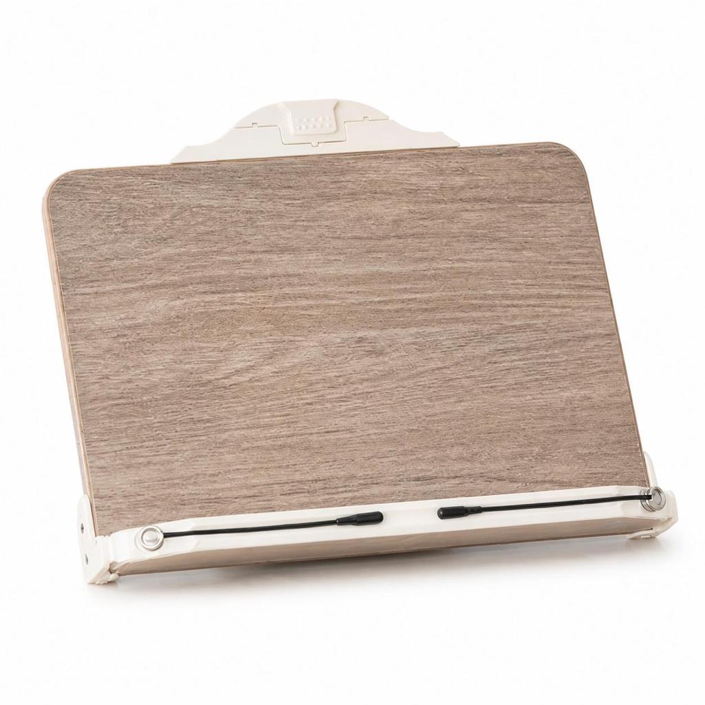 Multifunctional Desktop Book Holder Reading Stand with Phone for Students and Laptops Medium