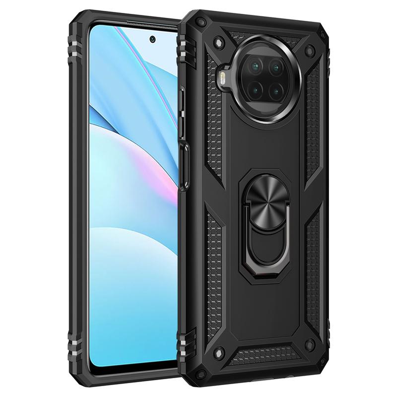 Armor Case For Xiaomi Mi 10T Lite 5G Magnetic Ring Holder Stand Cover For Mi Note 10 10T Pro Xiaomi 10 T Pro Mi10 Phone Cases