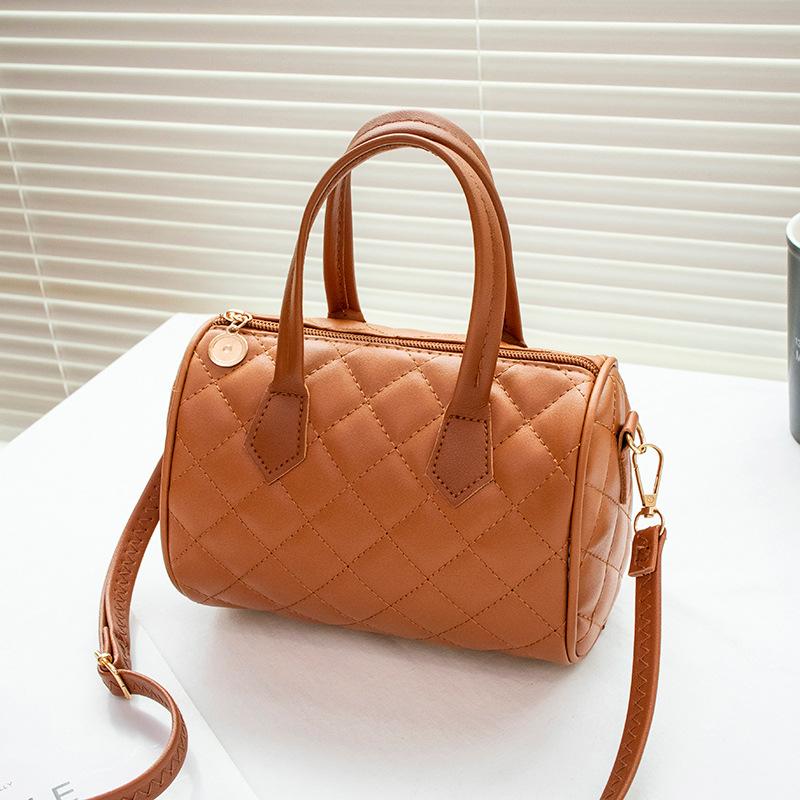 

Новая летняя мода принт клетка сумка-подушка на одно плечо через плечо простая ромбовидная сумочка цельная