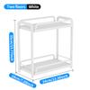 Door Type Iron Mesh Multifunctional Storage Rack