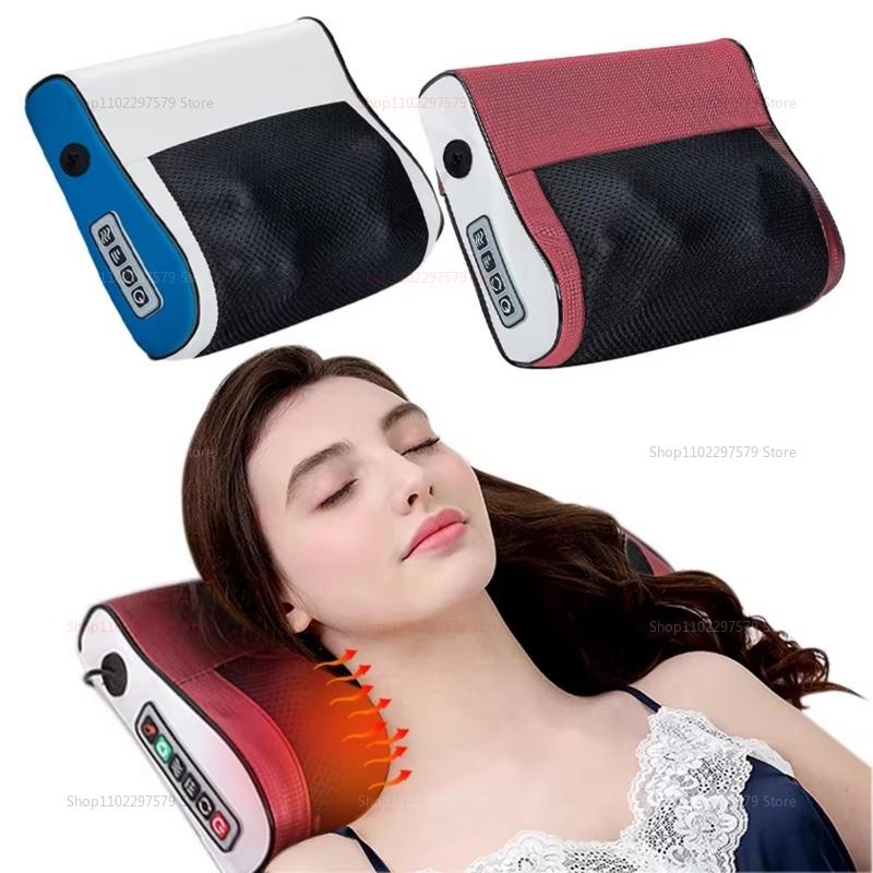 Smart Heating Neck Massager Pillow Multi-Function for Neck Waist Back Shoulder Home Use Massage Cushion Health Massage Machine