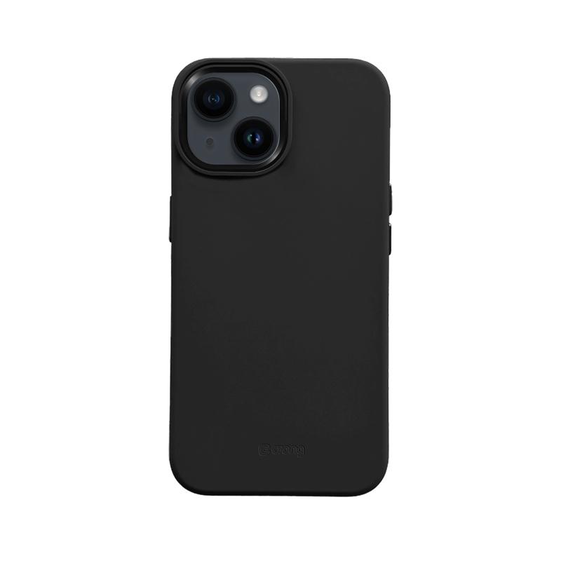 Crong Color Cover Lux Magnetic - Etui Iphone 15 Plus Magsafe (Czarny)