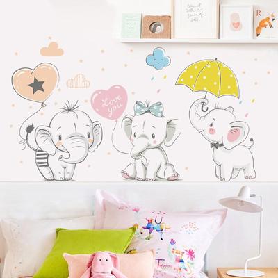 Wandaufkleber Kinderzimmer Kinder Baby Schlafzimmer Wohnzimmer Dekoration Tiere Tapete Home Decor Poster