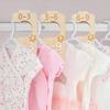 8pcs/set Baby Closet Divider 3D Double-Sided Wooden Baby Clothes Hanger Dividers For Sorting 8 Sizes From Newborn To 24+ Months