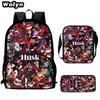 Hell Inn Hazbin Hotel Student School Bag High Value Leisure Oxford Ridge Relief Backpack