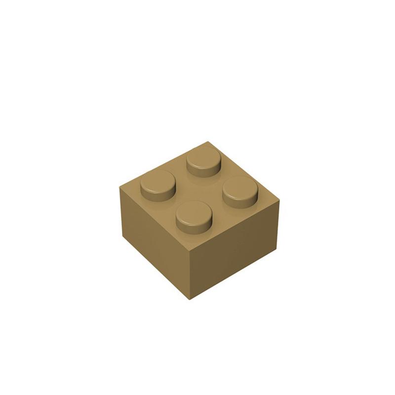 Non-Toxic 10Pcs 3003 2X2 High 4-Hole Building Block Moc Color Loose Parts Compatible With Brick Diy Children'S Toy Assembly