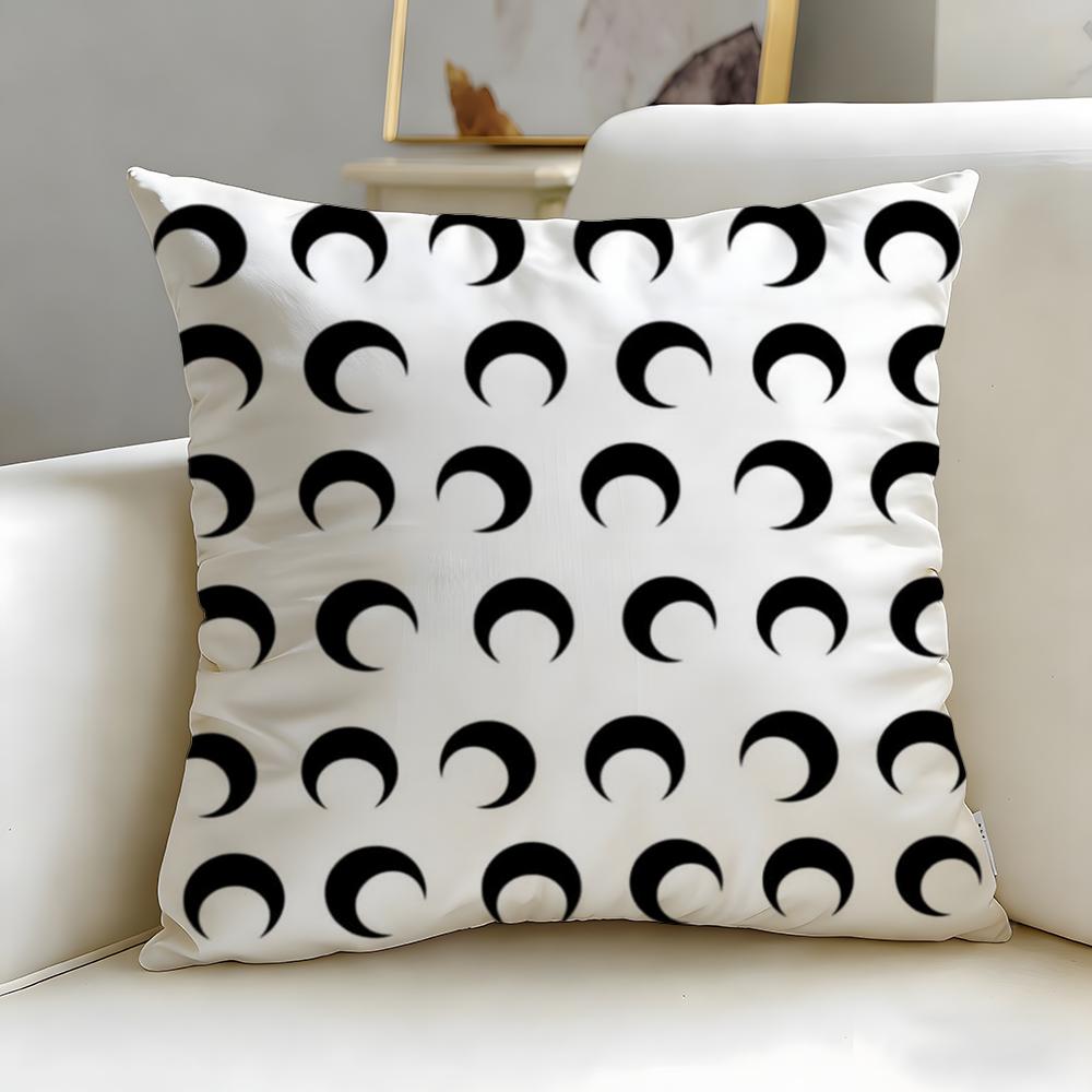 popular fashion brand Marine Serre Cushion Cover Soft EasyWash Pillow Case Versatile for Couch Bed Travel and Office