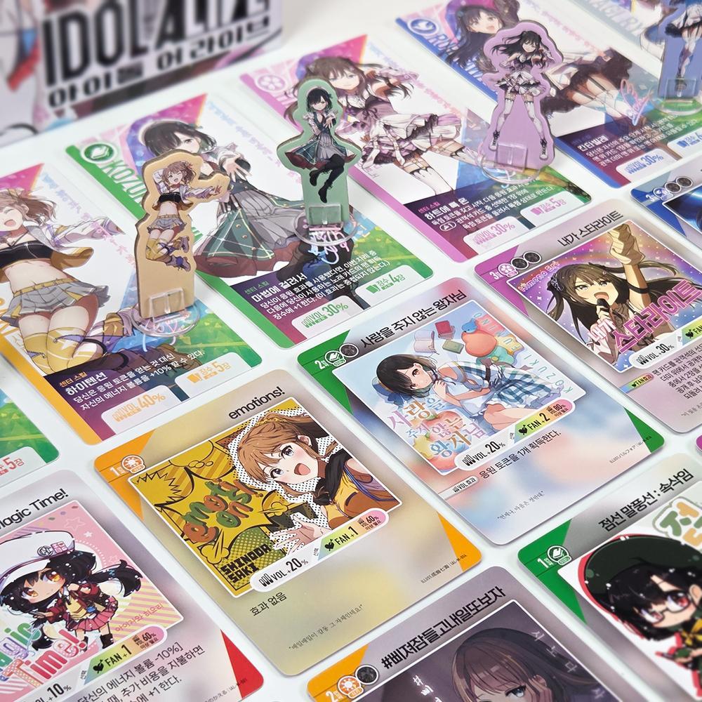 Idol Alive Base Game: K-pop Concert Production Strategy Board Game