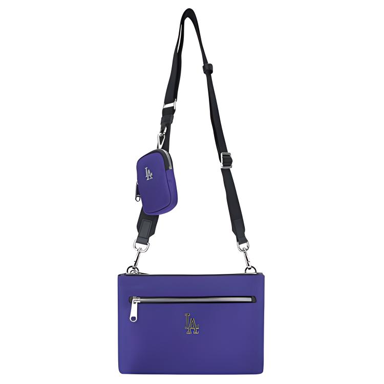 

MLB LA Dual-Use Nylon Crossbody Bag Unisex bags Purple 32BGD9011-07U Purple