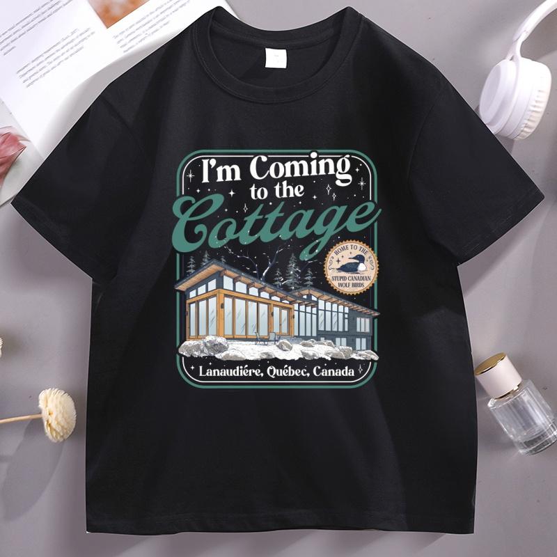 Unisexs Tshirt Comfort Im Coming To The Cottage T Shirt Heated Rivalry Tshirt Hollander Rozanov Merch Tshirt Male Clothes