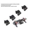 4pcs RC Crawler Link Mount Black Coating Increase Front Rear Axle Weights Brass Axle Link Rod Mount for SCX10 II AR44