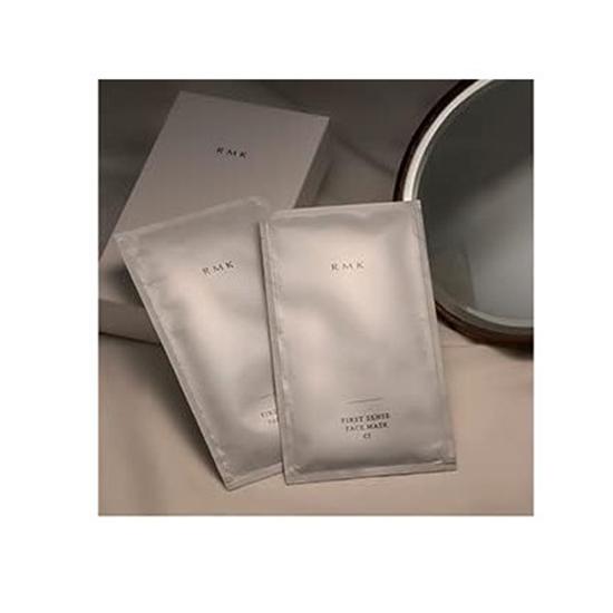 RMK First Sense Hydrating Face Mask CI (5 Packs, 22mL Each) - Skincare Sheet Mask for Fresh, Moisturized Skin