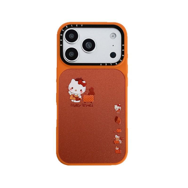 Premium 3D Beaded Hello Kitty Case for iPhone 17/16 Pro Max/15/14