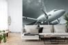 Photomural Propeller Airplane Self-Adhesive Mural 90x60