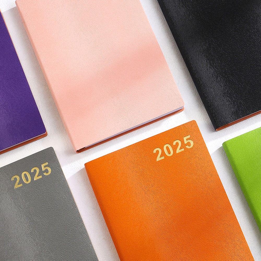 English 2025 Schedule Planner Notepad 12 Months Diary Writing Pads 365 Days Notepad  Stationery