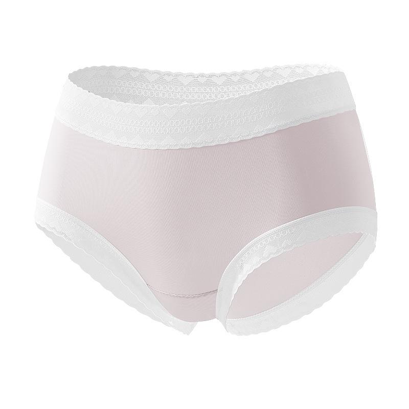 Women's Summer Ultra Thin Ice Silk Antibacterial Comfortable Breathable Cool Quick Dry Waist Triangle Briefs