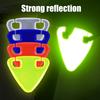 1PC Saftety Mark Bicycle Rim Frame Reflector Bicycle Reflective Stickers Secure Warning Strip Car Motorcyle Night