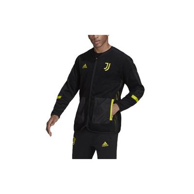 Printed Zip-Up Football Jacket Men Jackets Black GR2915