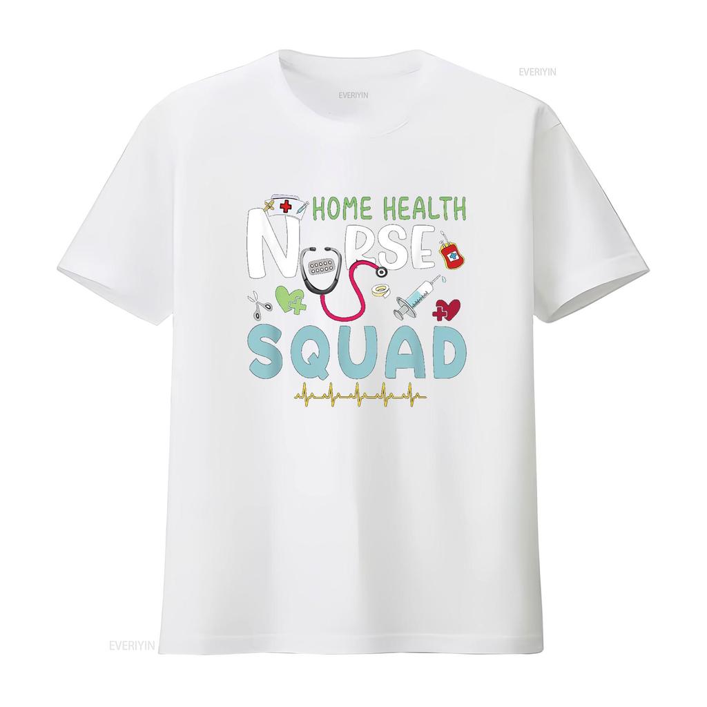Home Health Nurse Squad This Is My Week Nurses s T Shirt vintage Washed streetwear fashion Top For Everyday Wear Comfortable
