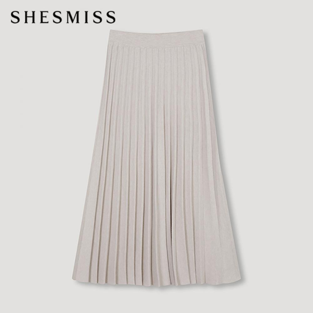 

She S miSS Плиссированная трикотажная юбка SakSkn42510 Ot oatmeal/00