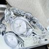 Simple Women's Quartz Wristwatches Stainless Steel Strap Small Dial Fashion Exquisite Quartz Watch for Women Relógio Feminino