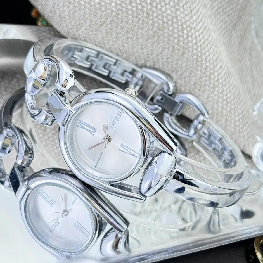 Simple Women's Quartz Wristwatches Stainless Steel Strap Small Dial Fashion Exquisite Quartz Watch for Women Relógio Feminino