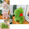 Niedliches Dinosaurier-Plüschtier Kreative Puppen für Paare Stofftier Liebliche Puppe Kinderkissen Großhandel Geburtstagsgeschenk Figuren)