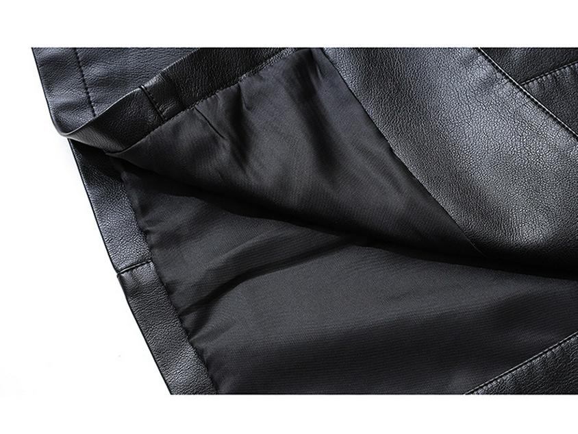 Trench-coat mi-long en cuir PU style coréen pour maman: Minceur, Haut de Gamme, Mode Décontractée pour le Printemps et l'Automne.