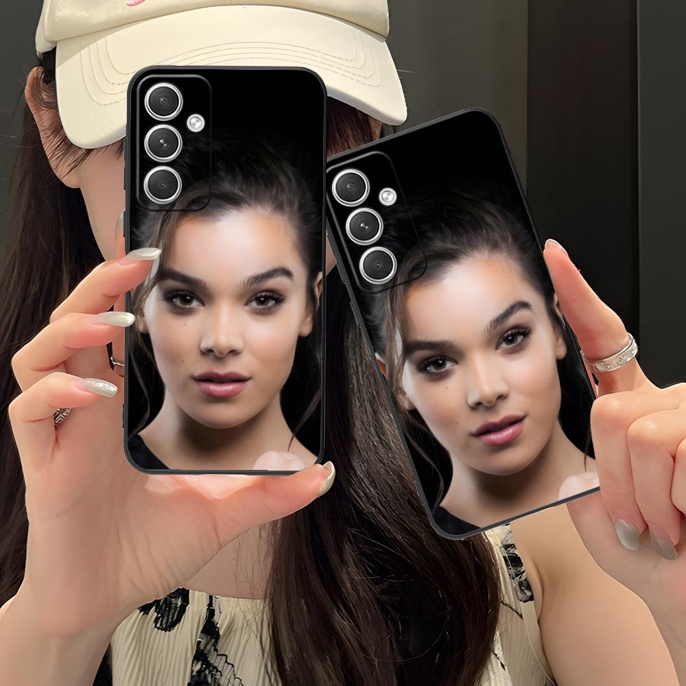 Hailee Steinfeld Matte TPU Mobile Phone Case for Samsung Galaxy S26 S25 S24 S23 S22 S21 S20 Note20 Plus FE Ultra Colorful Cover