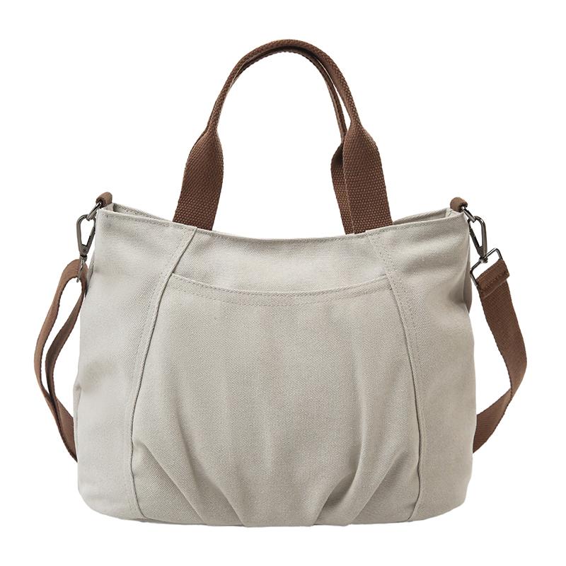 Vintage Shoulder Bag Women's Canvas Tote Bag