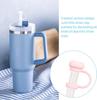 6 Pack 30 40oz Tumbler 10mm Silicone Straw Covers  Cute Reusable Protectors with Secure Strap  Food Grade Dustproof Sip Guards