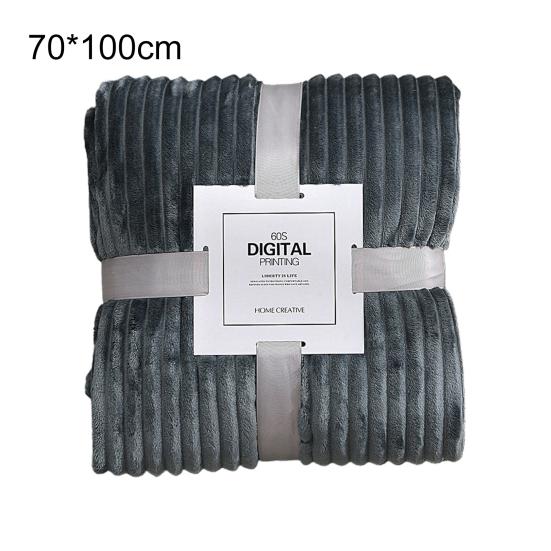Skin-friendly Yoga Blanket Air Conditioned Polyester Warm