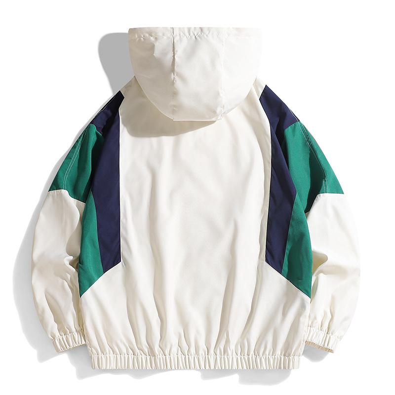 Frühlings- und Herbstjacke Herren Jugend Sportoberteil Herren Freizeitmode Kapuzenjacke Herren Vielseitig und Atmungsaktiv
