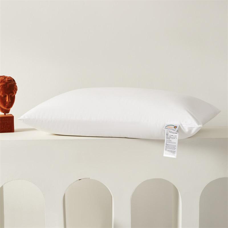 All-Cotton High-Elastic Neck Support Pillow for Hotels and Homes